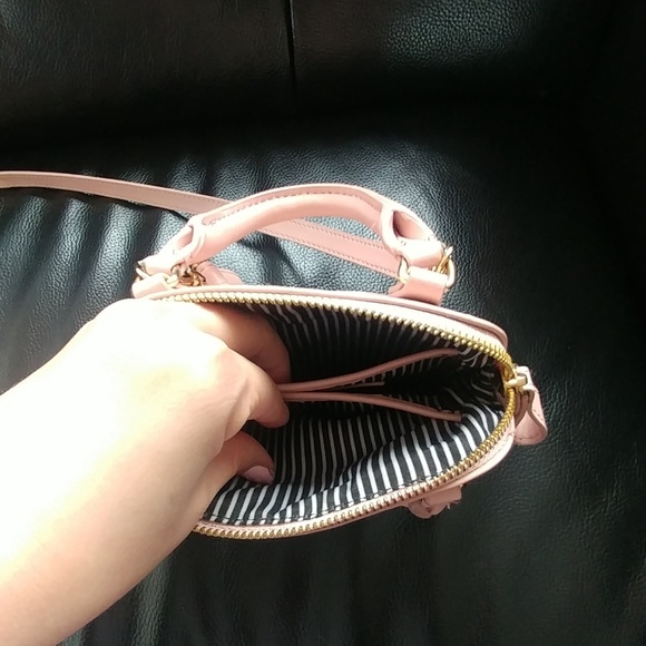 Pink Mini Leather Purse - Picture 6 of 7